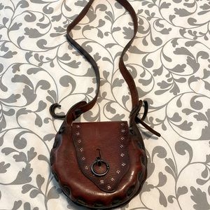 Vintage leather purse